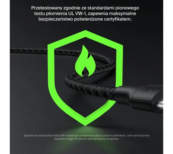 Belkin BoostCharge Pro USB-C do USB-C 240W 3m Czarny