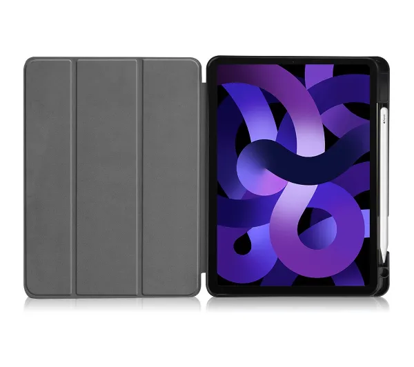 Bizon Case Tab Lizard z klapką do iPad Air 5 / 4 Czarny