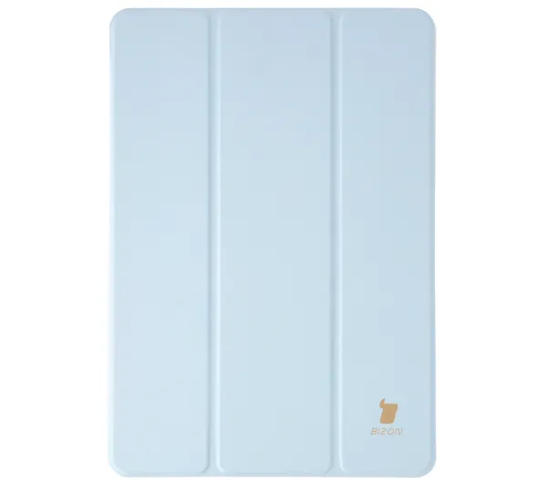 Bizon Case Tab Lizard z klapką do Samsung Galaxy Tab S11 Błękitny