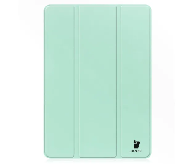 Bizon Case Tab Lizard z klapką Samsung Galaxy Tab S10 FE Plus Miętowy