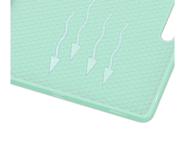 Bizon Case Tab Lizard z klapką Samsung Galaxy Tab S10 FE Plus Miętowy