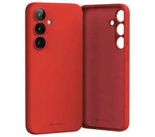 Mercury Silicone Samsung A16 A166 Czerwony