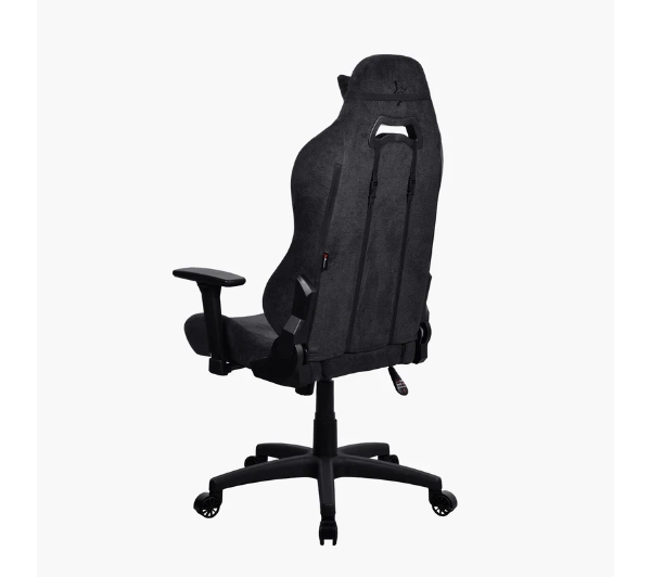Arozzi Torretta Soft Fabric Pure Black Gamingowy do 120kg Tkanina Czarny - Kup na Raty - RRSO 0%