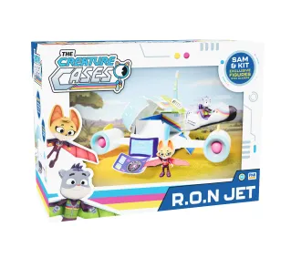 PMI Kids World The Creature Cases R.O.N. Jet Playset