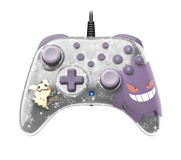 Hori HORIPAD Turbo Gengar & Mimikyu do Nintendo Switch 2 Przewodowy