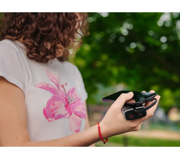 Tracer Comet 10000mAh PD QC 22,5W Szary