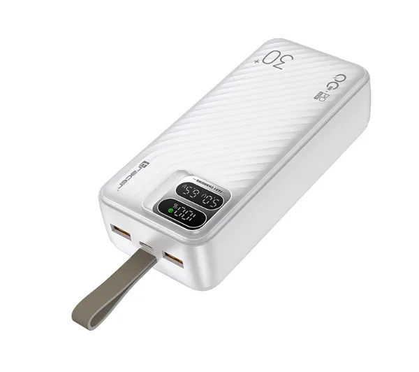 Tracer Blaze 30000mAh QC PD 65W Biały