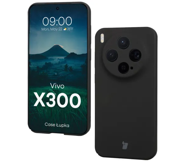 Bizon Łupka do Vivo X300 Czarny