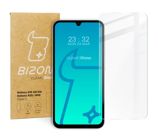 Bizon Clear 2 do Samsung Galaxy A15 4G/5G / Galaxy A25 5G / Galaxy M15 5G