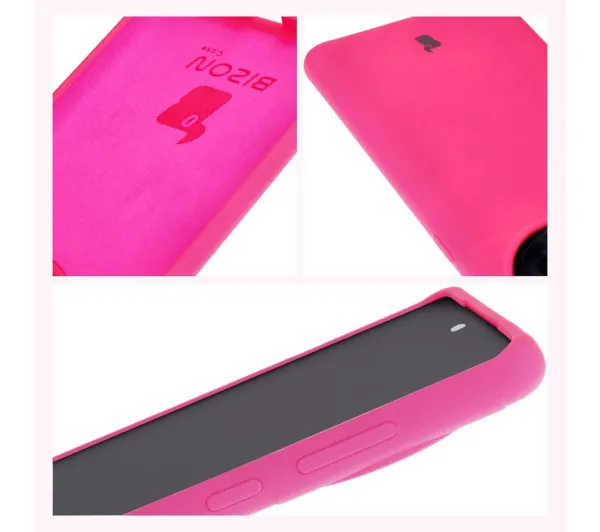 Bizon Bizon Soft Case do OnePlus 12R Neonowy-różowy
