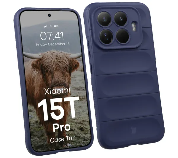 Bizon Tur do Xiaomi 15T Pro Granatowy