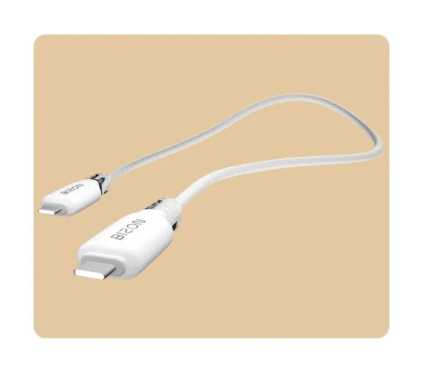 Bizon C354 USB-C do USB-C 60W 1m Biały