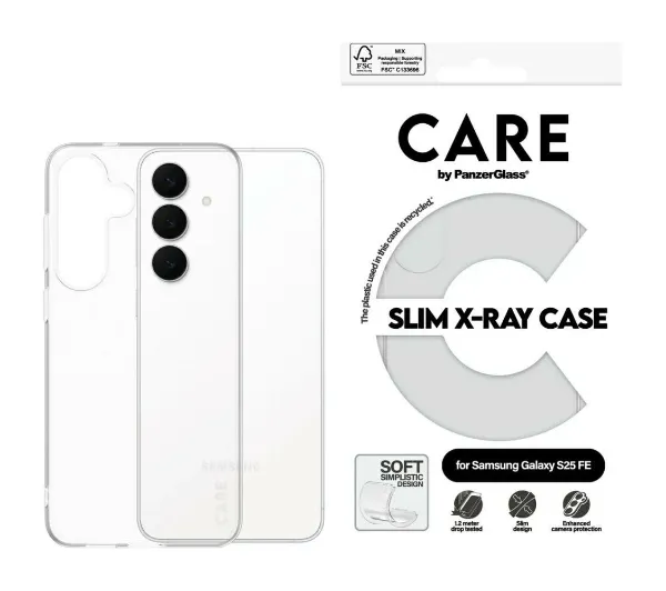 PanzerGlass Fashion X-Ray do Samsung Galaxy S25 FE Przezroczysty