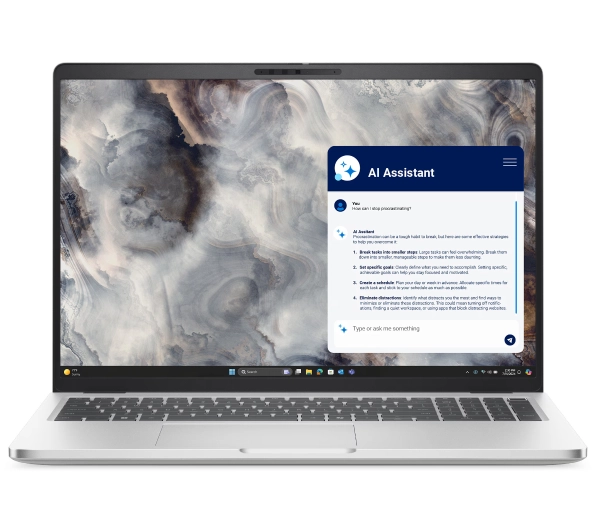 Dell Pro 16 Plus PB16250 16" Ultra 5 235U 32GB RAM 512GB Dysk SSD Win11 Pro Srebrny Funkcje AI