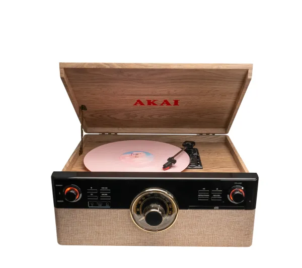 AKAI ATT-300CC Manualny Napęd paskowy Bluetooth Brązowy