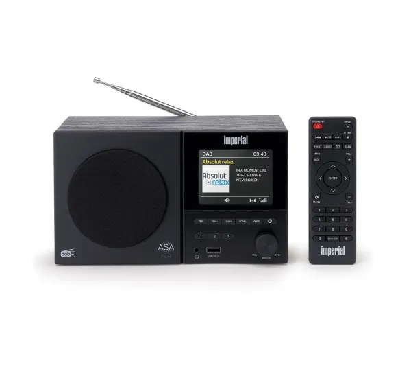 Radio IMPERIAL Dabman 120 Cyfrowe Czarne drewno