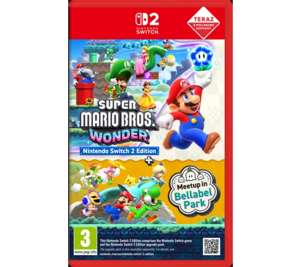 Super Mario Bros. Wonder Nintendo Switch 2 Edition + Meetup in Bellabel Park Gra na Nintendo Switch 2