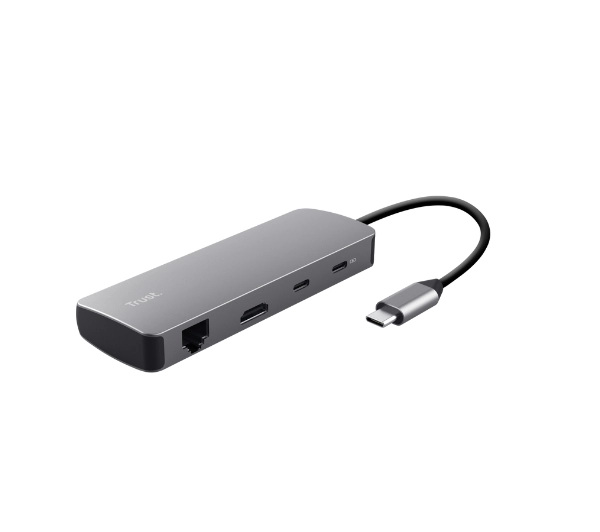 Trust 25672 Dalyx Adapter 8w1 Szary