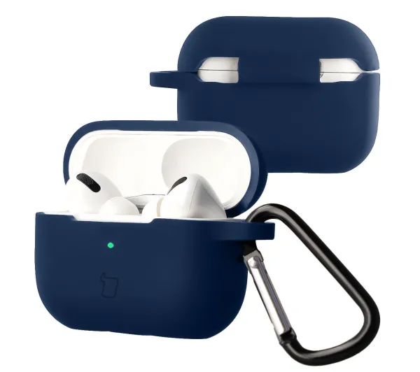 Bizon Case Headphone Silicone do AirPods Pro 2 Granatowy
