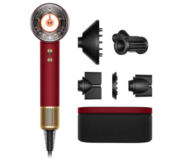 Dyson Supersonic Nural Straight+Wavy 493117-01 Jonizacja Zimny nawiew 1600W 3 prędkości 4 temperatury