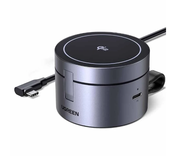 UGREEN Magnetyczna ładowarka 3in1 25W USB-C W712 czarna