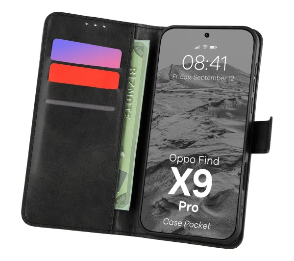 Bizon Pocket do Oppo Find X9 Pro Czarny