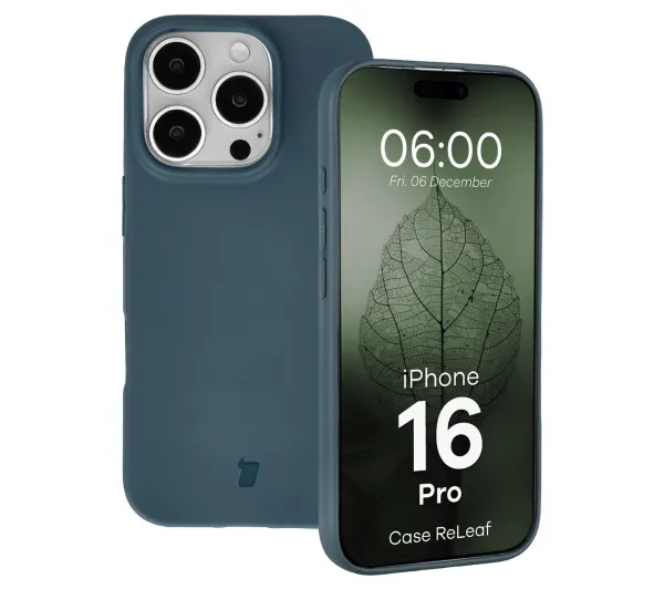 Bizon ReLeaf do iPhone 16 Pro Morski