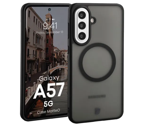 Bizon MatteO do Galaxy A57 5G Czarny