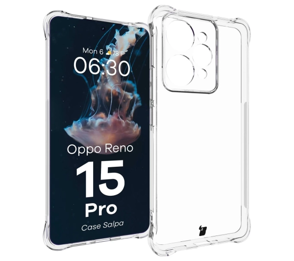 Bizon Salpa do Oppo Reno 15 Pro Przezroczysty
