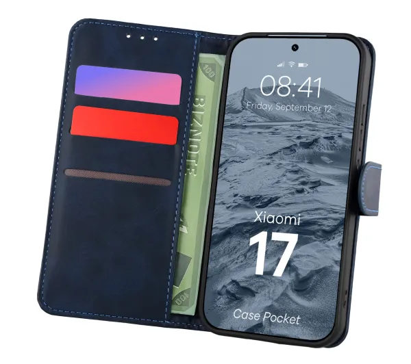 Bizon Pocket do Xiaomi 17 Granatowy