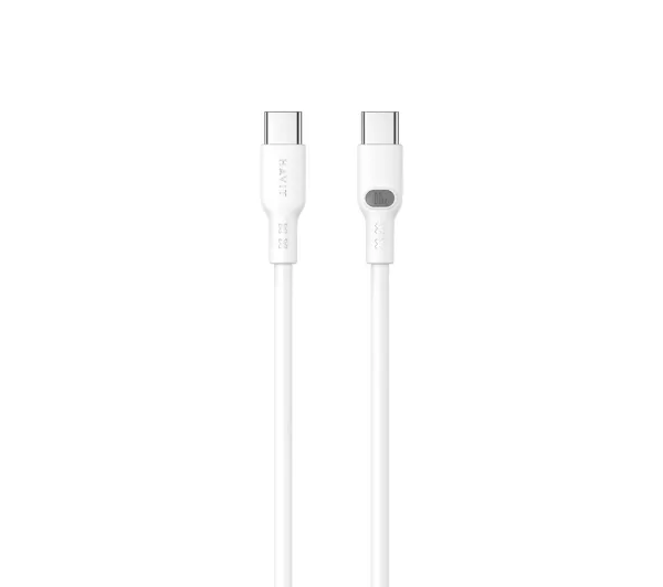 Havit CB6279 USB-C do USB-C 60W 1m Biały
