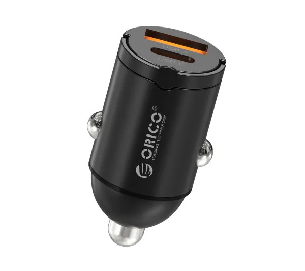 Orico MR-30-1A1C-BK-EP USB-C USB-A 30W Czarny