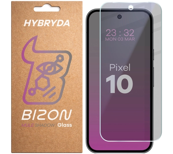 Bizon prywatyzujące Glass Mule Shadow do Google Pixel 10