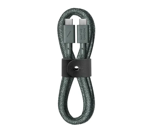 Native Union BELT-C-GRN-2-NP USB-C do USB-C 1,2m Zielony