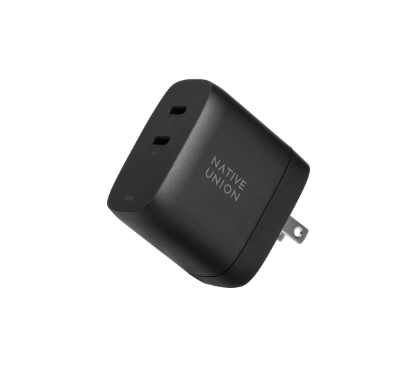 Native Union FAST-PD67-BLK-INT GaN 2x USB-C 67W Czarny
