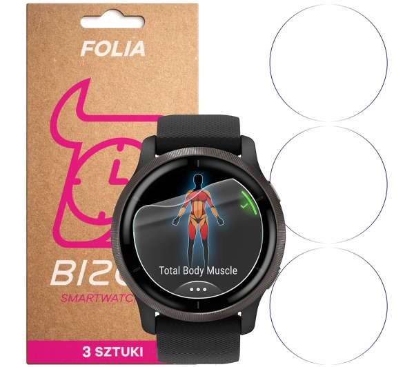 Bizon Watch Film HydroFlex do Garmin Venu 2