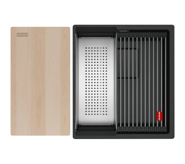 Zlewozmywaki kuchenne - Franke Kanon KNG PRO 110-37 Granitowy Onyx