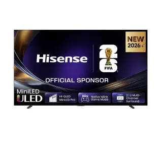 Hisense 100U7S PRO 100" ULED MiniLED 4K 165Hz Smart TV Funkcje AI Dolby Vision Dolby Atmos HDMI 2.1 DVB-T2