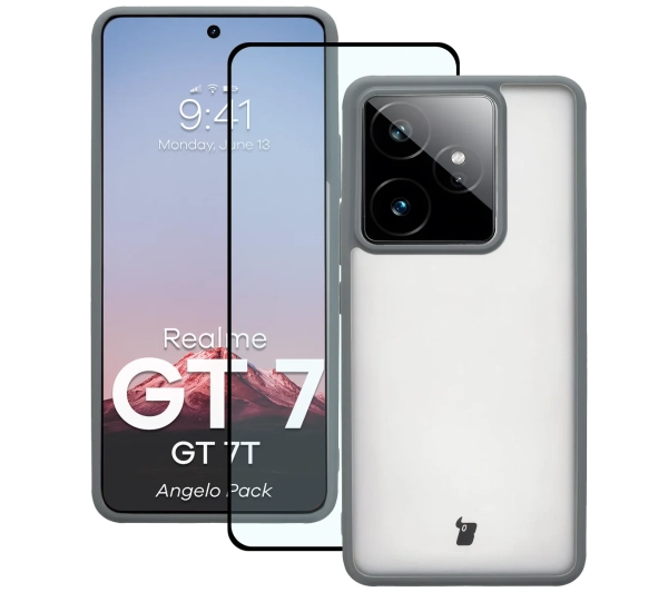 Bizon Angelo Pack do Realme GT 7 / 7T Szary