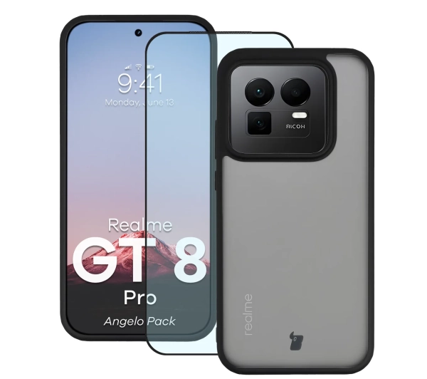Bizon Angelo Pack do Realme GT 8 Pro Czarny