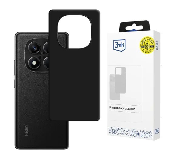 3mk Hardy Mellow Case do Redmi Note 14 Pro 5G Czarny