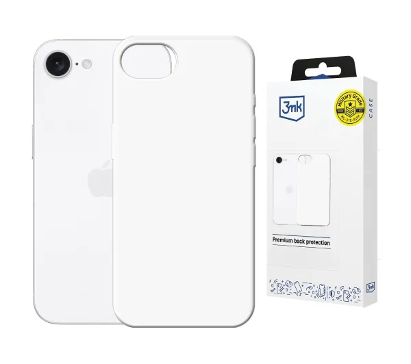 3mk Hardy Mellow MagCase White do iPhone 16E/ iPhone 17E Biały