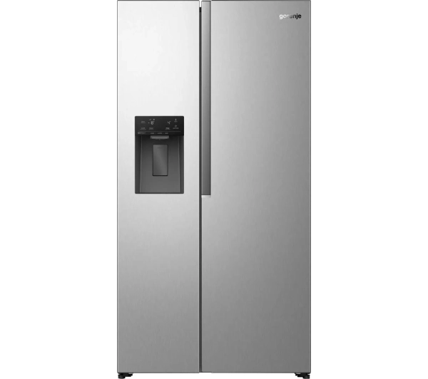 Lodówki - Gorenje SBS NRS917E61X Pełny No Frost 178,6cm Komora świeżości Stalowy