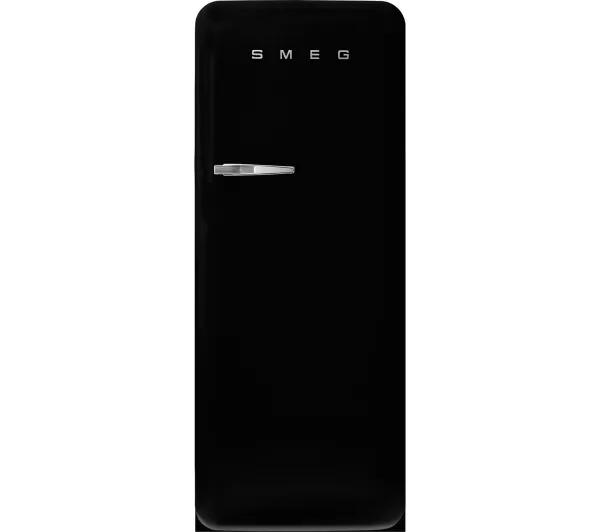 Lodówki - Smeg FAB28RDBLM6 153cm Komora świeżości Czarny mat