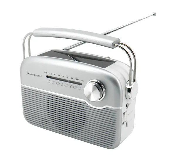 Soundmaster TR480SI Radio FM Srebrny