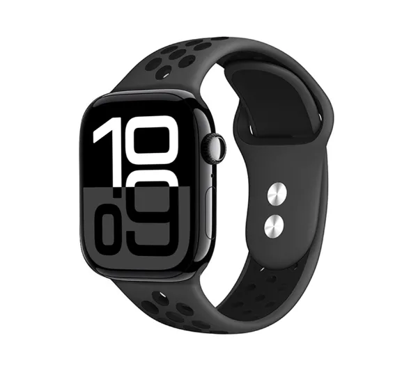 Crong Duo Sport do Apple Watch 38/40/41/42mm Szaro-Czarny