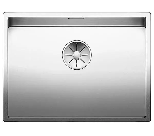 Zlewozmywaki kuchenne - Blanco CLARON 550-U 521579 Stalowy Srebrny