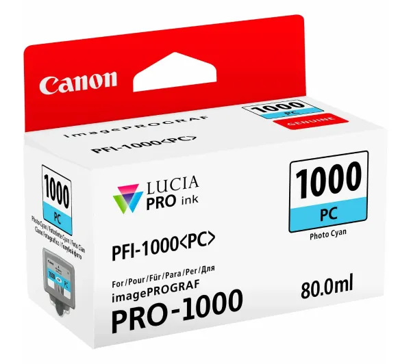 Canon PFI-1000PC Błękitny 80 ml
