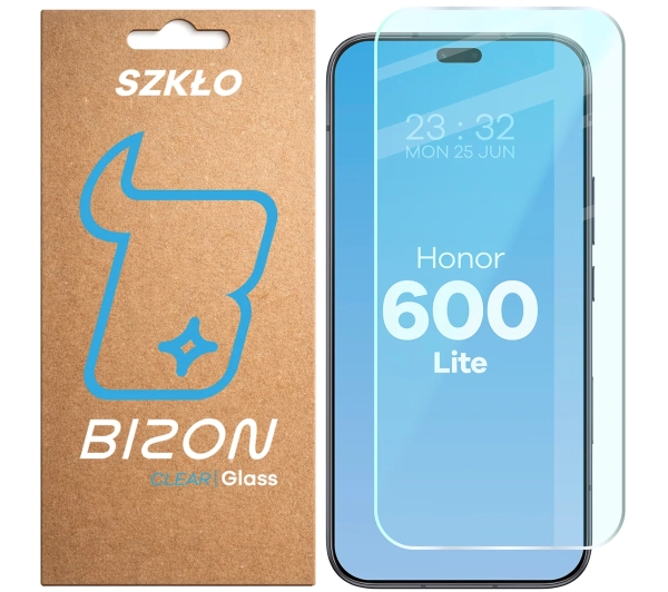 Bizon na ekran Glass Clear do Honor 600 Lite 5G