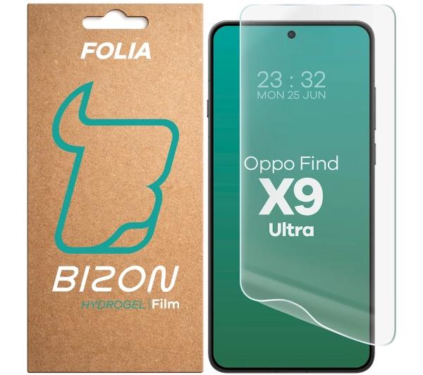 Bizon na ekran Film Hydrogel Front do OPPO Find X9 Ultra